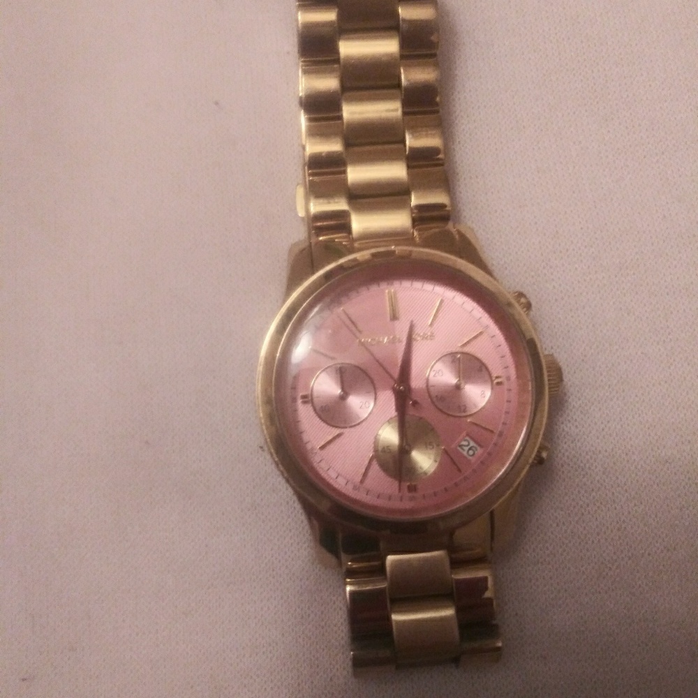Mk gold watch